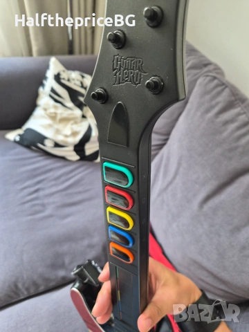 Лимитирана китара Metallica Guitar hero legends , снимка 4 - Аксесоари - 55069263