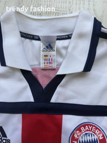FC Bayern München 1999/2000 – оригинална ретро футболна тениска ELBER #9, снимка 4 - Футбол - 55554507