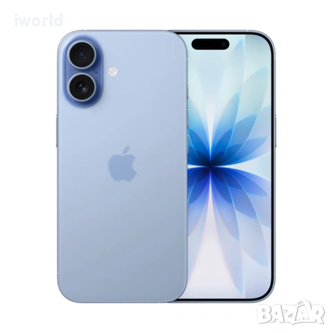 НОВ❗️36М ГАРАНЦИЯ❗️iPhone 17 ❗️Лизинг от 30€/мес❗️256GB Mist Blue син, снимка 2 - Apple iPhone - 54077537