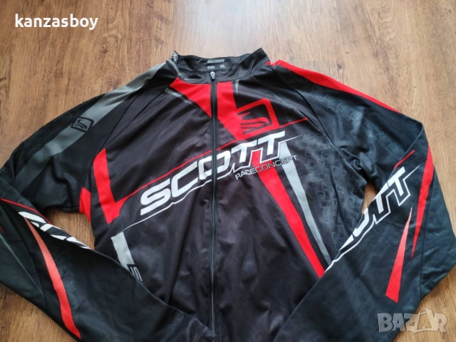 SCOTT - мъжко ВЕЛО джърси ХЛ - размер , снимка 2 - Спортни дрехи, екипи - 54811495