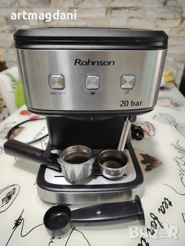 ЕСПРЕСО КАФЕМАШИНА ROHNSON R-987 , снимка 2 - Кафемашини - 54664881