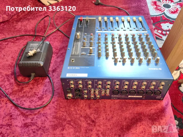 Пулт yamaha mg12/4 , снимка 3 - Ресийвъри, усилватели, смесителни пултове - 55416579