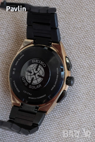  Seiko Astron GPS Solar Dual-Time, снимка 6 - Мъжки - 54986088