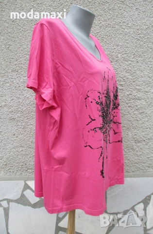 3XL /4XL Нова  блуза BPC в розово , снимка 5 - Туники - 55126600