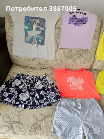 Лот летни дрехи, снимка 4 - Детски тениски и потници - 54339624