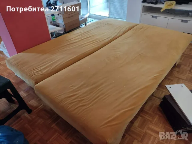 Диван разгъваем, за стена, снимка 4 - Дивани и мека мебел - 55479353