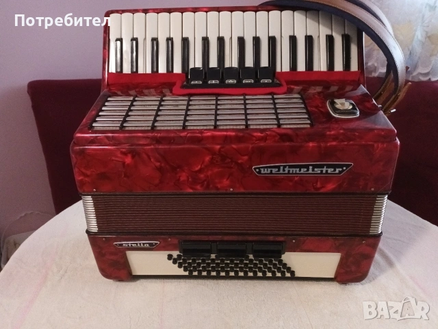 Велтмайстер Стела 60 баса, снимка 6 - Акордеони - 55048846