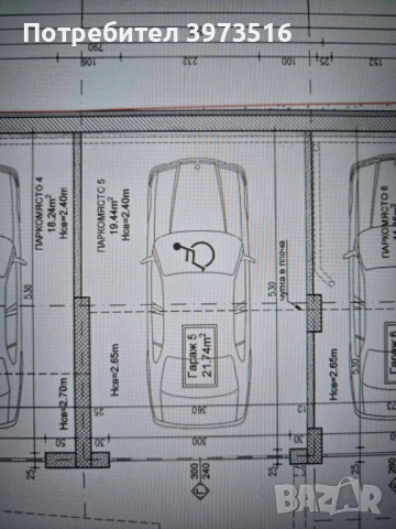Гараж под наем, София, Дружба 2, снимка 2 - Гаражи и паркоместа - 54176588