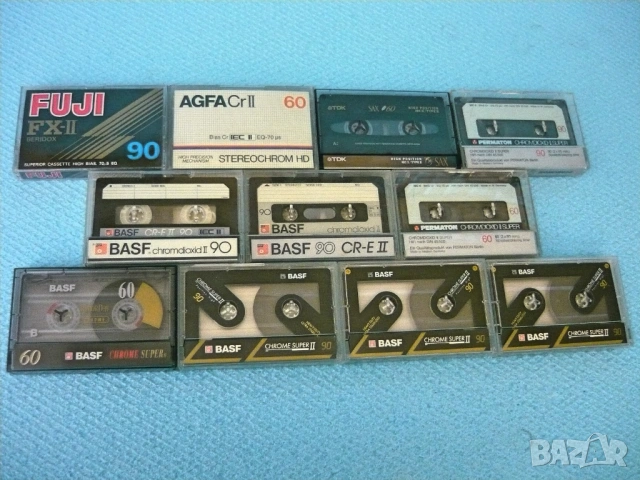 BASF, Agfa, Permaton chrome аудио касета