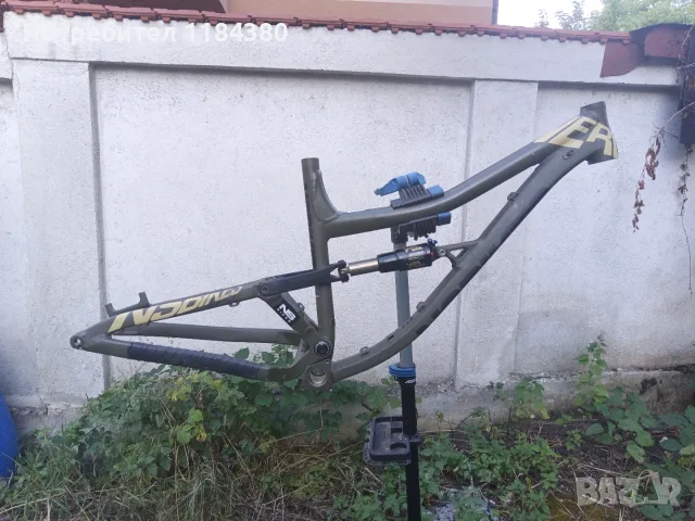 Мека рамка за велосипед NS Nerd Freeride + амртисьор SR Suntour Durolux, AM, Мекица