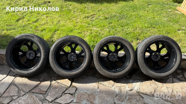 Оригинални 18" джанти Toyota CH-R (18x7J ET50 5x114.3) + зимни гуми NEXEN 225/50R18 99H, снимка 8 - Гуми и джанти - 54902055