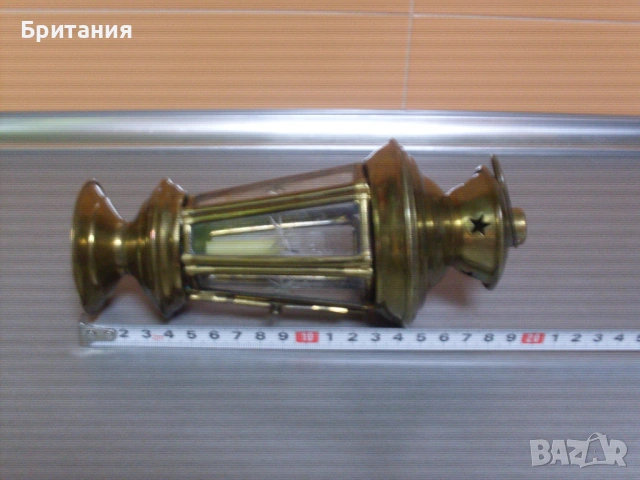 Бронзов фенер., снимка 5 - Антикварни и старинни предмети - 54391524