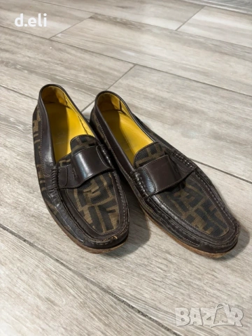 FENDI Original Size 43 Кожа и текстил