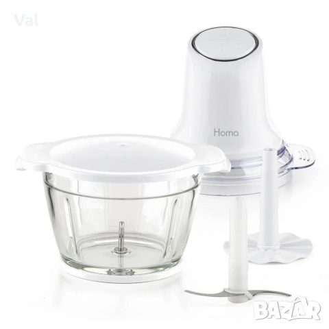 Мини чопър Homa HBC-5088 Cadis, стъклена купа, снимка 10 - Чопъри и пасатори - 54842085