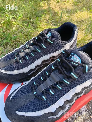 Nike Air Max 95 Black Aura Green, снимка 6 - Маратонки - 55453318
