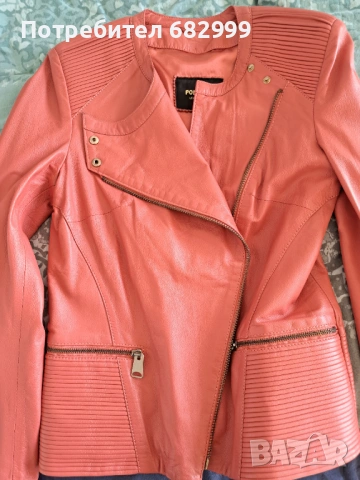 Яке от естествена кожа, снимка 5 - Якета - 54303472