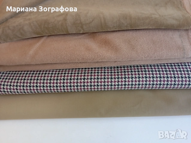 Памучно дамско бельо ЕР-ТЕКСТ, №48 българско, Памучни платове, Вълнен за наметка, красиви копчета, снимка 8 - Бельо - 51429510