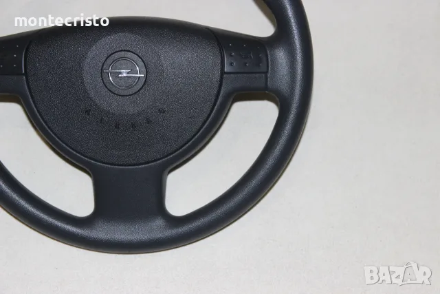 👌Безупречен волан Opel Corsa C (2000-2006г.) airbag волан, снимка 3 - Части - 55359176