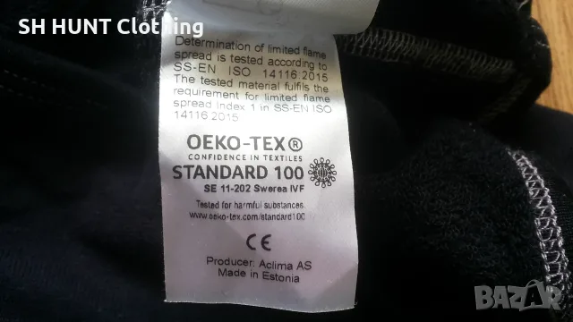 HANSEN PROTECTION Product by Aclima 70% Merino Wool razmer L термо блуза 70% Мерино вълна - 2818, снимка 10 - Блузи - 55631715