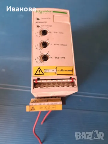 Софт-стартер за асинхронен двигател Schneider Electric, снимка 5 - Електродвигатели - 55565461