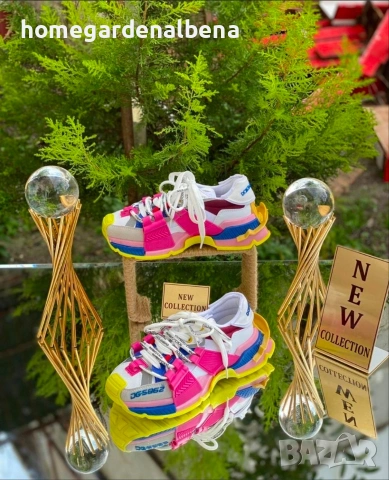 Dolce & Gabbana Space Sneakers – Дамски цветни сникърси | Размери 36–39, снимка 3 - Маратонки - 54314210