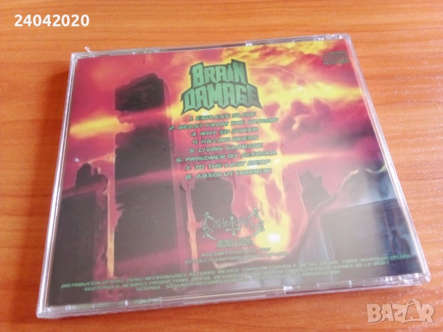 NEW! Brain Damage – To The Last Drop, Thrash from Costa Rica, снимка 2 - CD дискове - 55155016