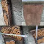Уникално голямо дървено пано дърворезба -дядо налива ракийка, снимка 7