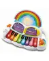 LeapFrog VTech Rainbow Piano, интерактивно пиано със звук и светлини, английски + испански , снимка 4