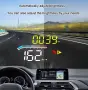zalati HUD дисплей GPS/OBD за предно стъкло с USB, снимка 4