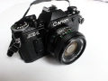 Легендата SLR филмов "CANON AE-1"-черен, като нов, снимка 1