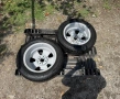 2бр.НОВИ Резервни гуми+АЛУМИНИЕВИ ДЖАНТИ 15цола 4x100-Opel,Chevrolet,Fiat, снимка 9