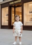 🧁Комплект за момиче с къси панталони 🧸Louis Vuitton🧸2 3 5 6 8 10г., снимка 1