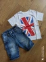ZARA, H&M детски къси дънки и блузки, снимка 2
