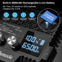 Bonvvie TU019 Димируема LED светлина и акумулаторна батерия, снимка 3