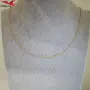 Синджир с 14К златно покритие 254612, снимка 4