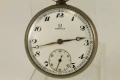 OMEGA Стар Швейцарски Джобен Часовник 15 Камъка, снимка 2