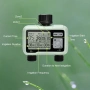 Компютър за напояване с 2 независимо изхода, с LCD дисплей, автоматично/ръчно управление, снимка 8