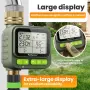 Rainfactory IP65 водоустойчив електронен таймер за автоматично поливане за градина (4 програми), снимка 4