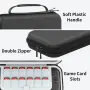 Калъф HEYSTOP за Nintendo Switch 2, твърд преносим кейс с място за 12 игри, Черен, снимка 4