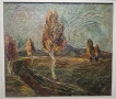 Картинапейзаж масло, ок. 1950-1960 г.)

Майсторска изработка с импасто техника., снимка 11