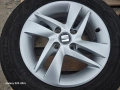 Лети джанти 14ки 4х100 Seat + летни гуми 175/65/14 Bridgestone, снимка 5