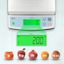PoliLit KOIN електронна кухненска везна презареждаема, 40 lb / 18 kg, 1гр. точност, снимка 3