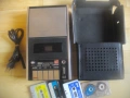 BASF CC RECORDER 9100 ПОРТАТИВЕН КАСЕТОФОН ОТ 1971-1973г.РЕТРО ВИНТИДЖ С КОЖЕН КАЛЪФ ОТЛИЧНО РАБОТЕЩ, снимка 1
