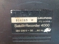 GRUNDIG SATELLIT RECORDER 4000., снимка 9