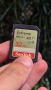 Карта памет SanDisk Extreme SDHC 32GB UHS-I U3 100MB/s - нова, снимка 1