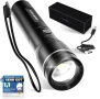 Фенер Adler Focus Rechargeable Flashlight 1000 – фенерът, който превръща нощта в ден!, снимка 1