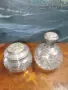 Античен комплект от шлифован кристал за тоалетка, датиращ от късната викторианска епоха, снимка 2