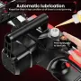 Нов Мощен акумулаторен трион за дърва и клони 12" 3900W с аксесоари и куфар, снимка 7