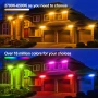 Govee смарт LED външно осветление за монтаж с RGB + CCT, дистанционно управление и таймер, снимка 7