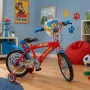 Детски велосипед Paw Patrol 16” – със спомагателни колела, спирачки и бутилка за вода, снимка 2